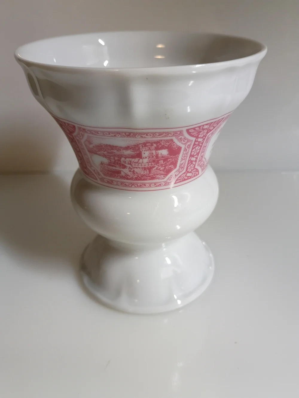 Vintage Heinrich Coffee Mug Goblet elegant white